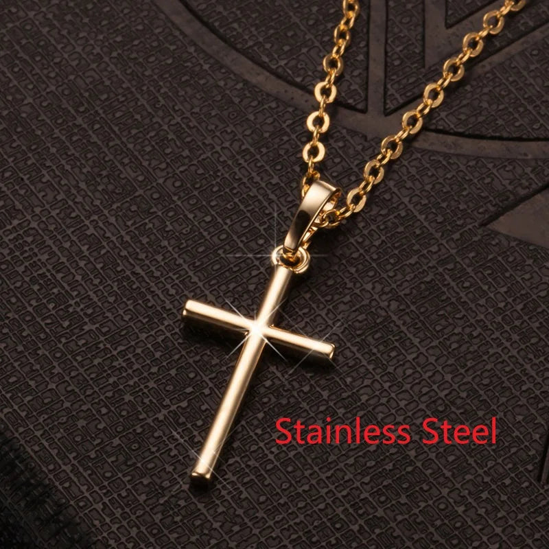 Cross Crown Necklace