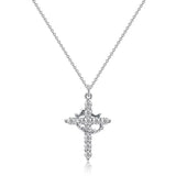 Cross Crown Necklace