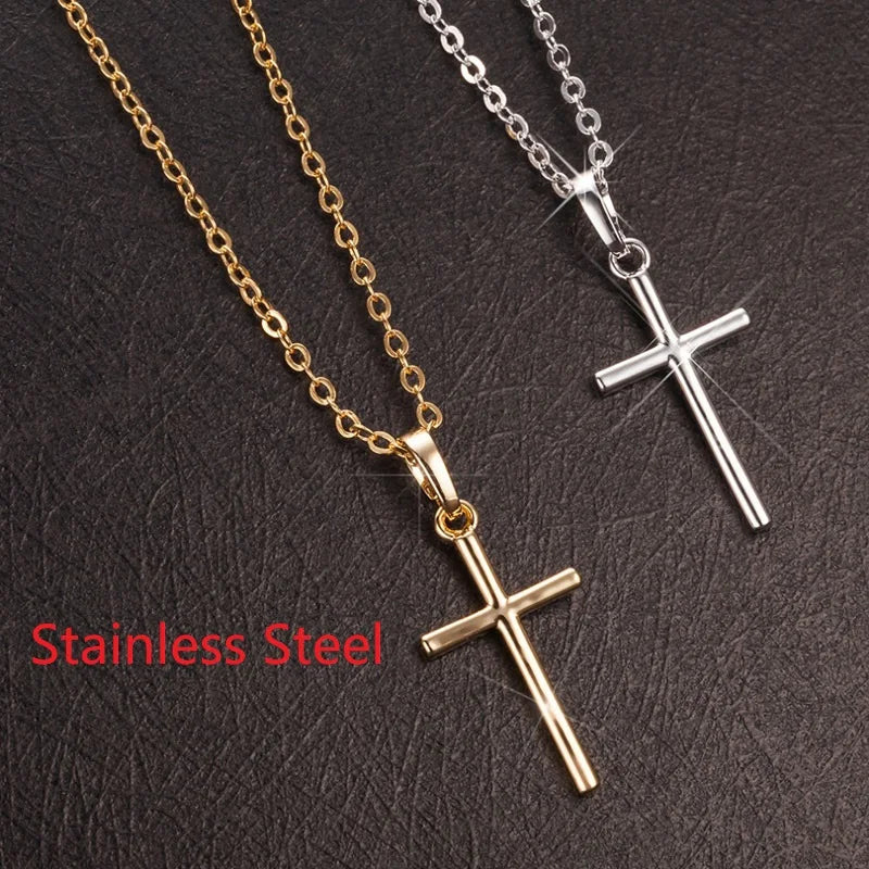 Cross Crown Necklace