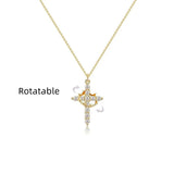 Cross Crown Necklace